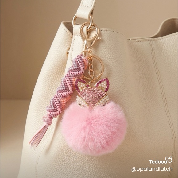 Foxy Chic Keychain - Picture 3 of 5